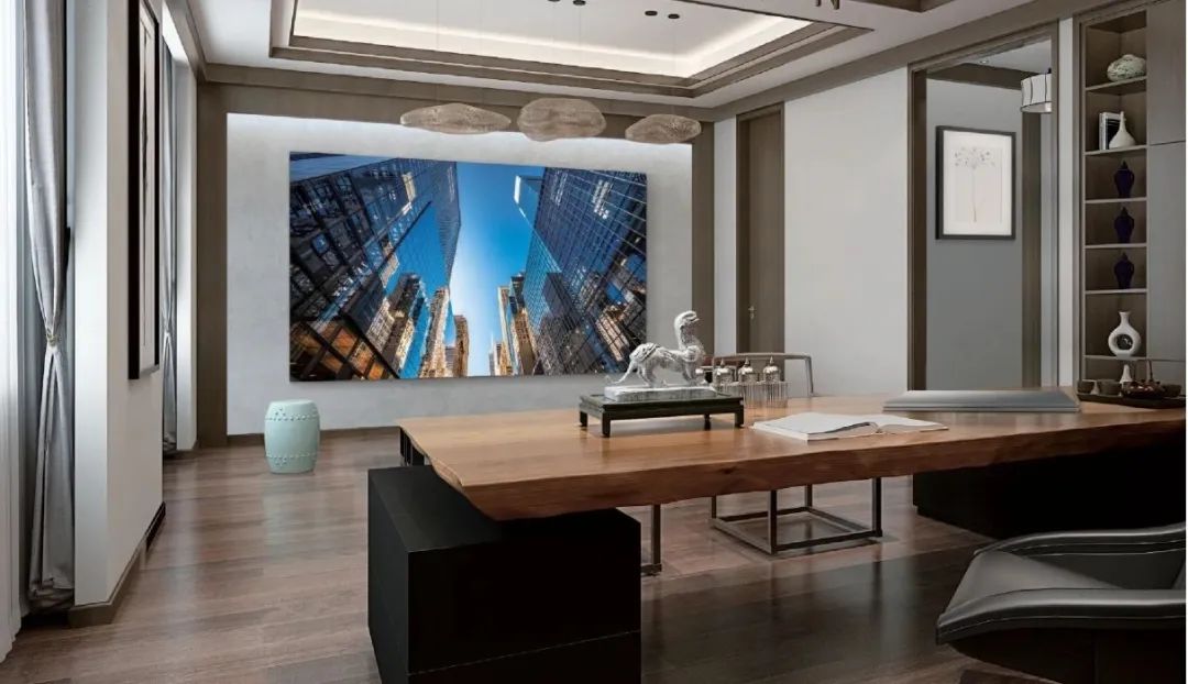 三星The Wall巨幕震撼登场：220英寸超大屏视觉盛宴