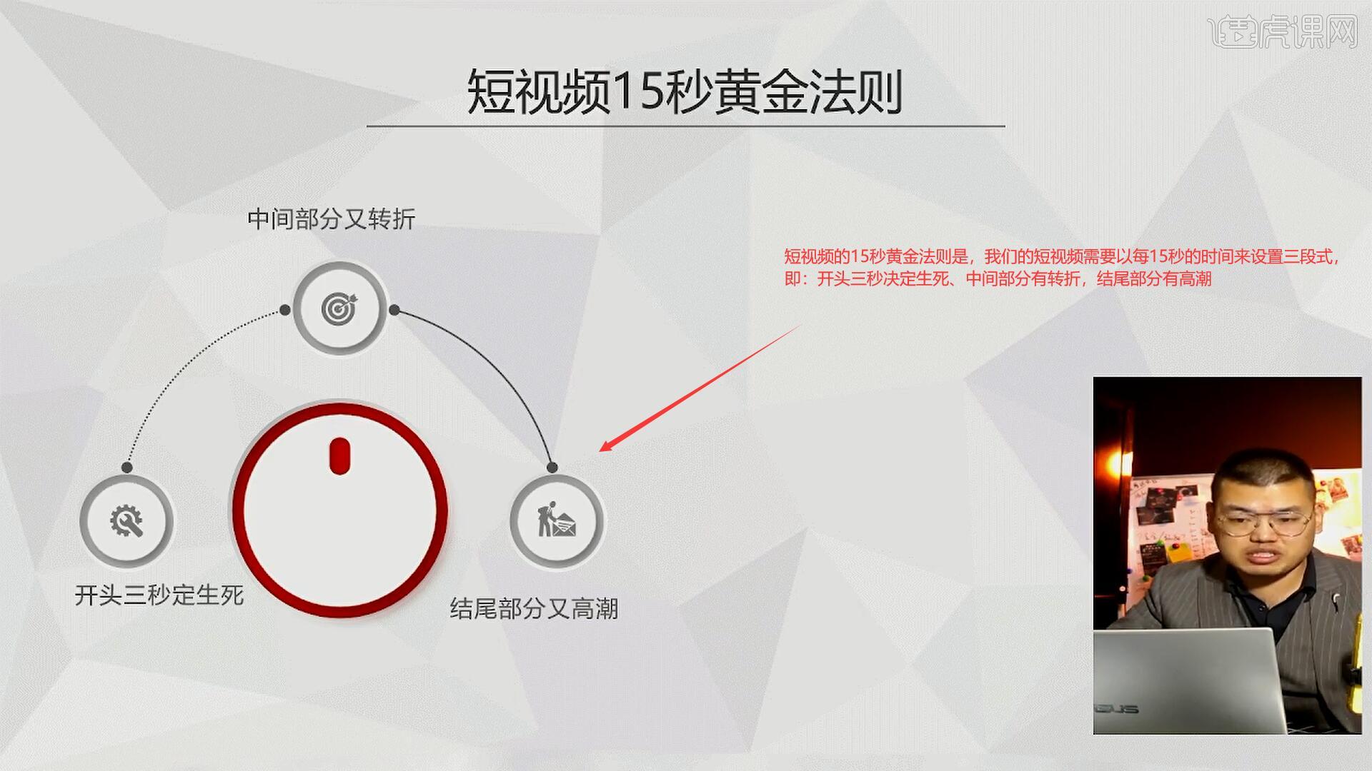 黄金前三秒用悬念或冲突吸引用户