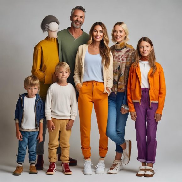 亲子装：穿出家庭的爱与风格