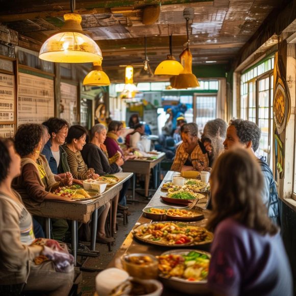 社区食堂：舌尖上的温暖，社区中的“家味道”