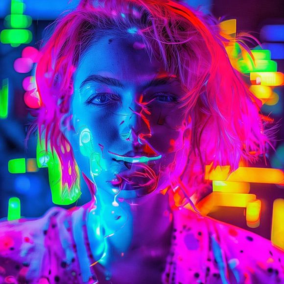 酸性设计：打破常规的未来主义视觉语言