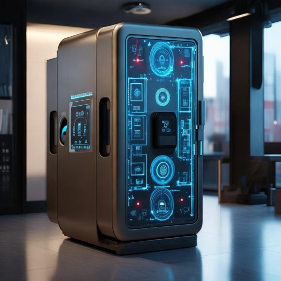 智能保险箱：安全与科技的完美结合