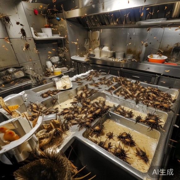 蟑螂横行、油污成山，网红餐厅后厨乱象为何屡禁不止？