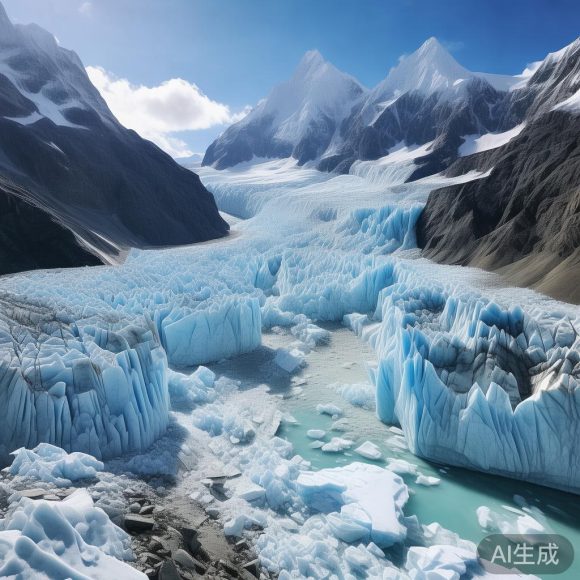 冰川断裂：地球的无声警报