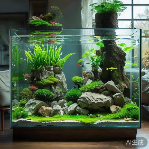 水草造景：把大自然搬进客厅，打造你的微型生态艺术馆