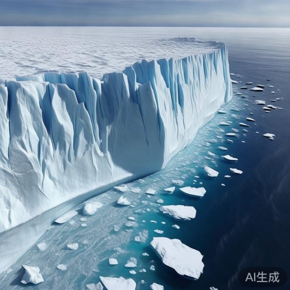 震惊世界！南极冰川断裂